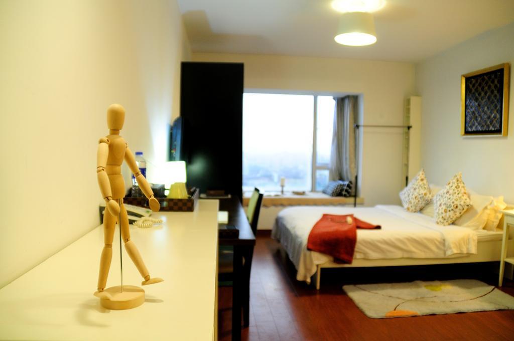 Shanghai Kingland Serviced Apartment Exterior foto