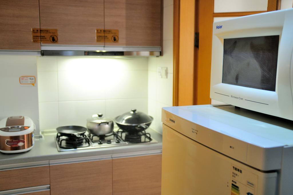Shanghai Kingland Serviced Apartment Exterior foto