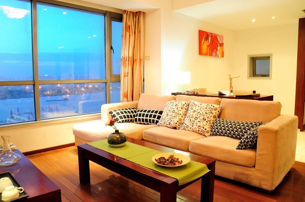 Shanghai Kingland Serviced Apartment Exterior foto