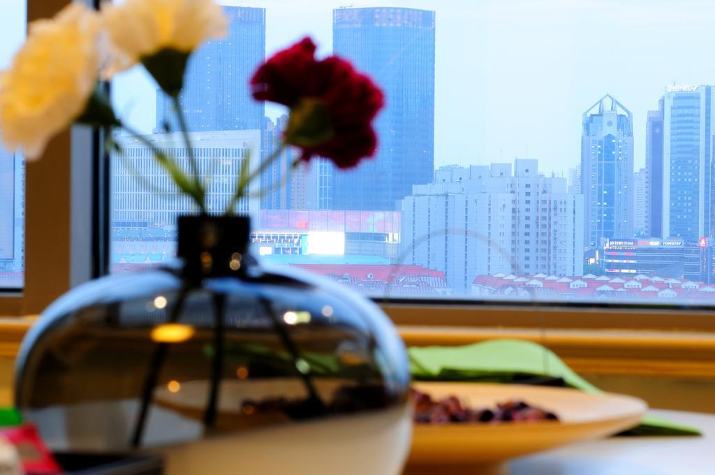 Shanghai Kingland Serviced Apartment Exterior foto