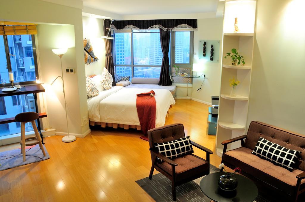Shanghai Kingland Serviced Apartment Exterior foto