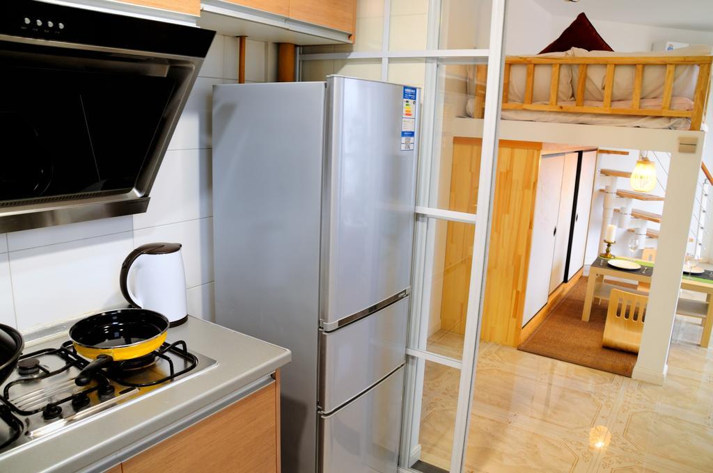 Shanghai Kingland Serviced Apartment Exterior foto