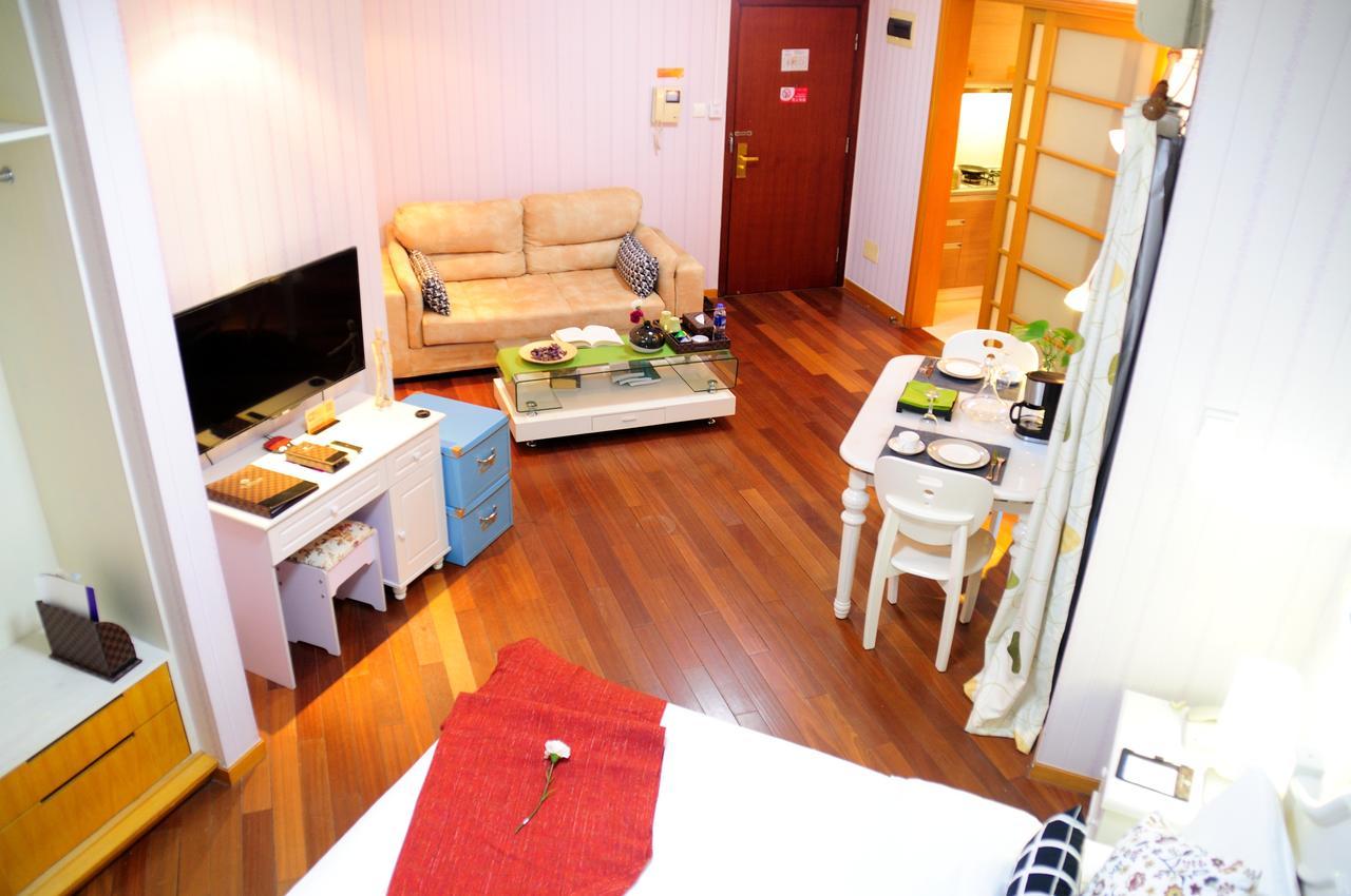Shanghai Kingland Serviced Apartment Exterior foto