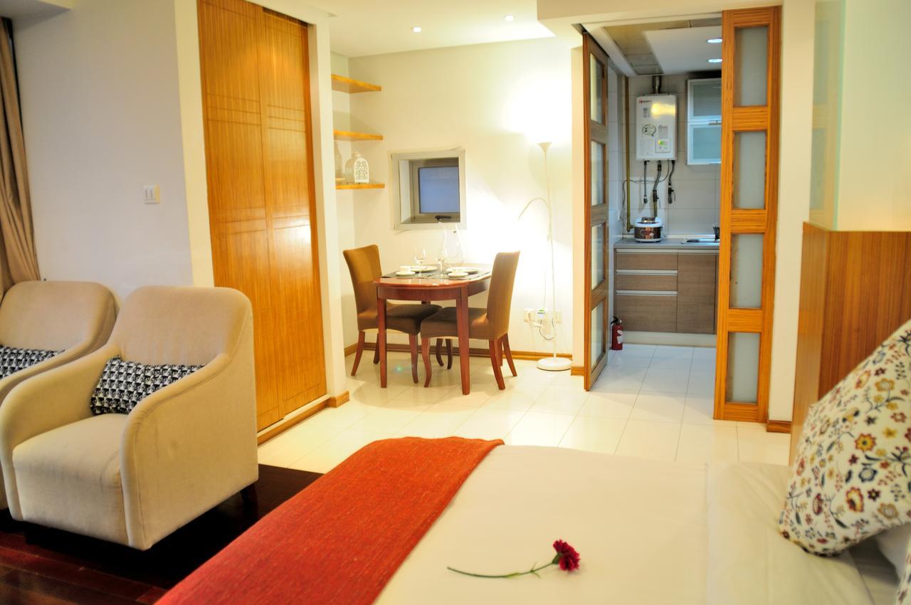 Shanghai Kingland Serviced Apartment Exterior foto